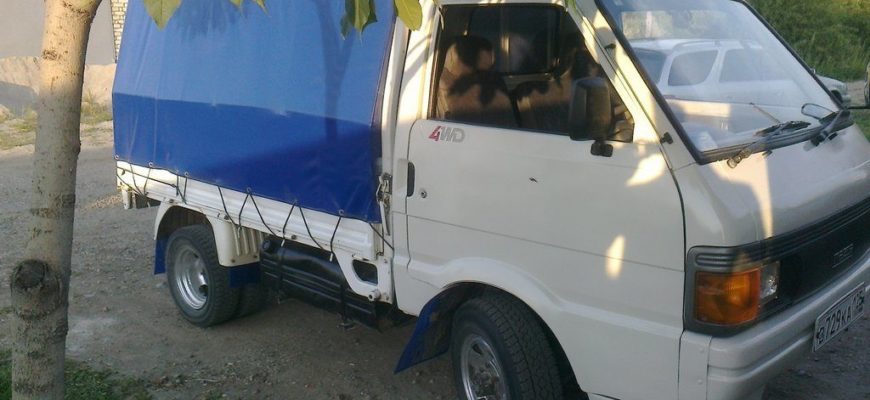 Mazda Bongo Friendee - технические характеристики и особенности