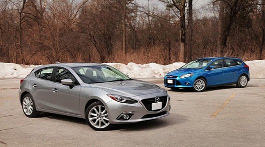 2014 Mazda 3 против 2014 Ford Focus