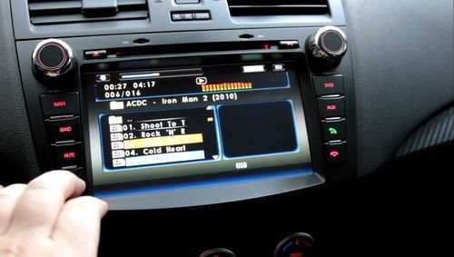Магнитола Мазда 3 bk андроид | штатная магнитола мазда 3 bk |GPS-AUDIO