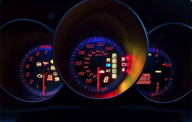 Расшифровка индикаторов приборной панели Mazda 626 3 поколение